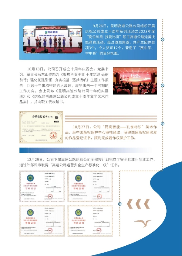 昆明高速公路公司2023年大事记-册子_11